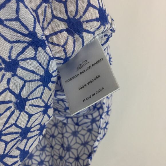 Roberta Roller Rabbit Fringe Off the Shoulder Top - Picture 4 of 5